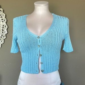 Crop cardigan